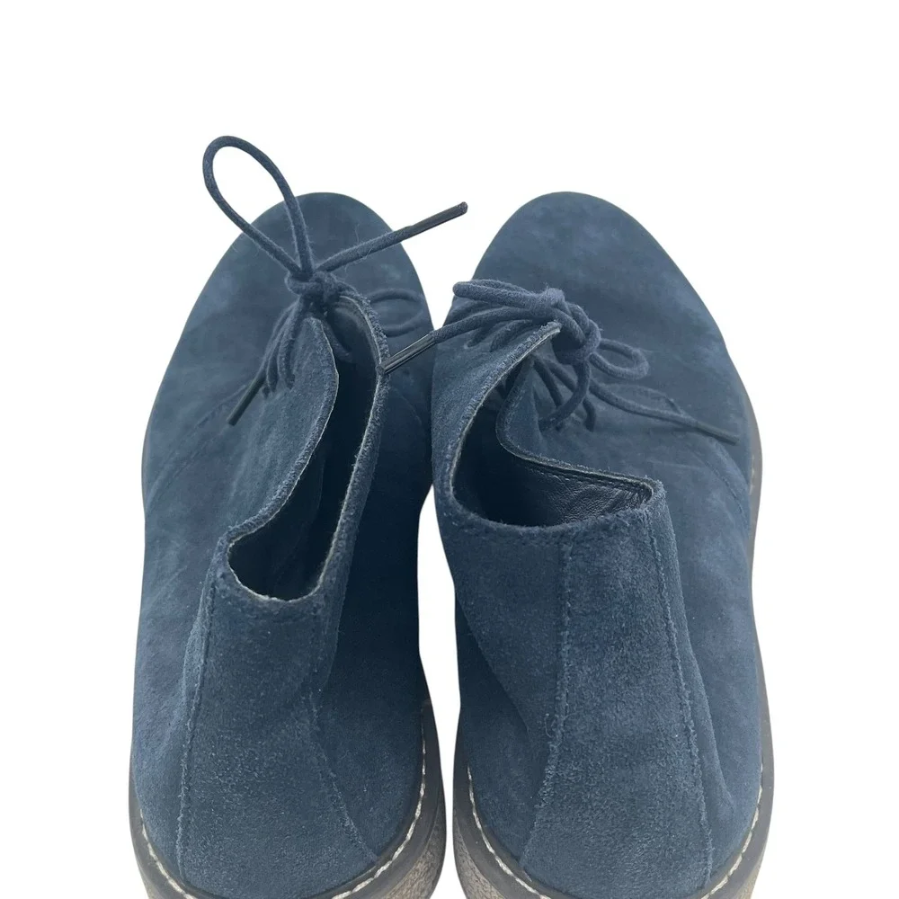 Joseph Abboud Thomas Men's Navy Blue Suede Chukka Boots Size 10 US